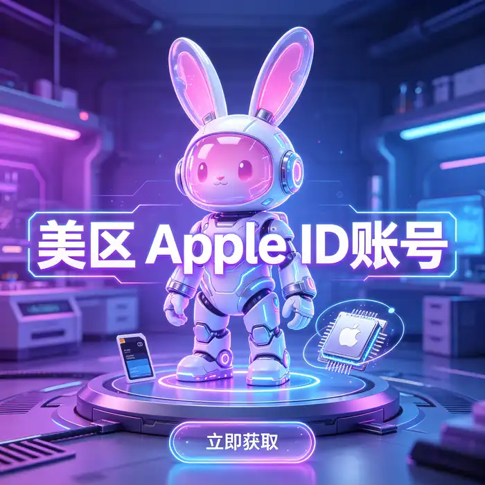 Apple账户注册、验证与应用下载教程的流程示意图